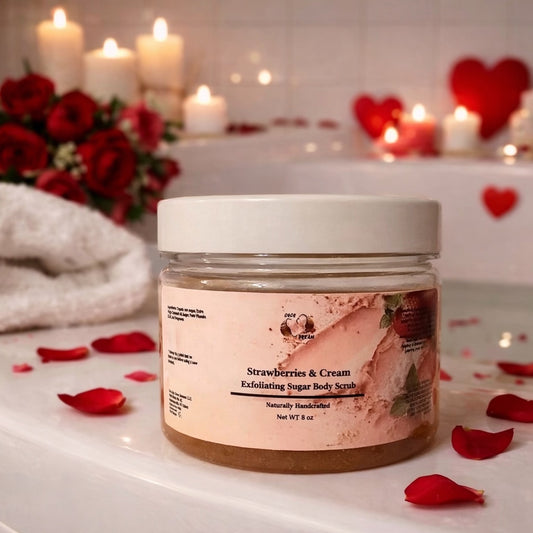 Strawberries & Cream Body Scrub