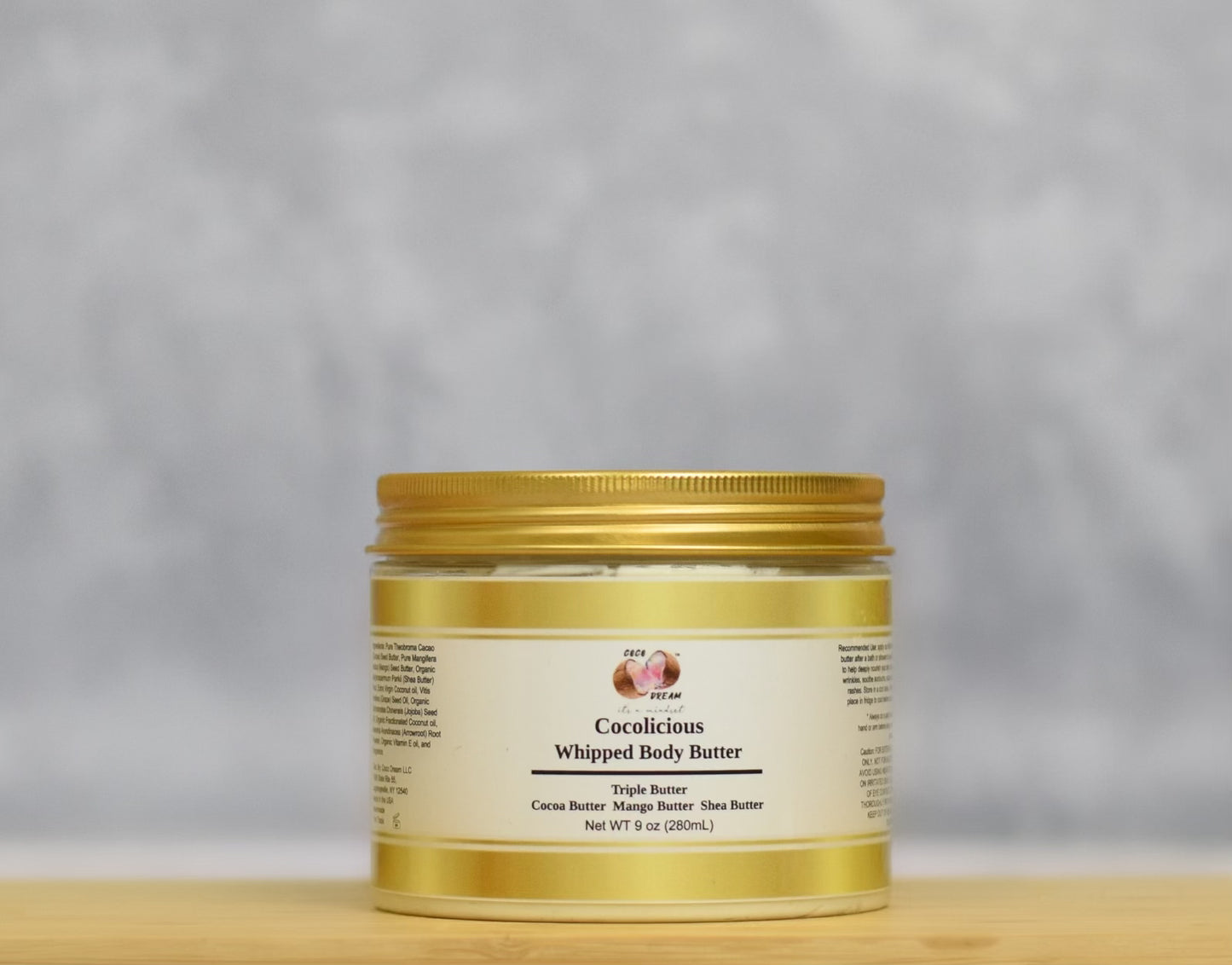 Cocolicious Whipped Body Butter (Triple Body Butter)